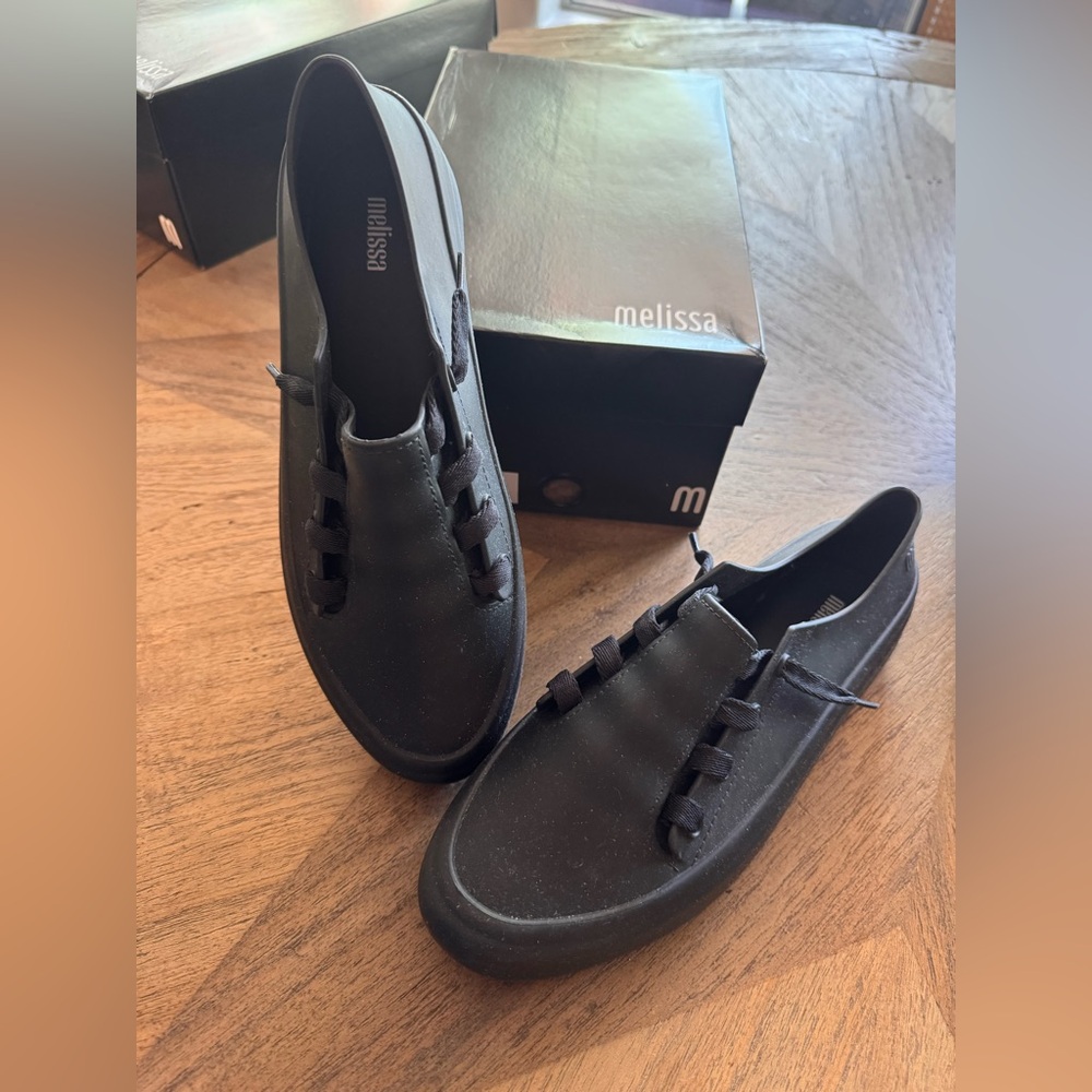 Melissa slip on sneakers. Worn once